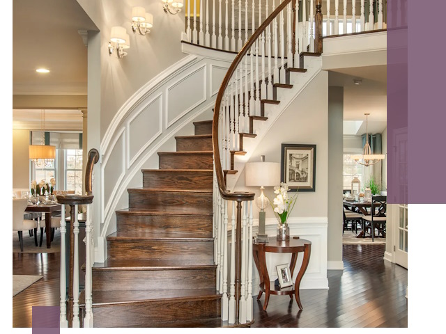 Изготовление лестниц под ключ в Анжере-Судженске — металлокаркас и отделка