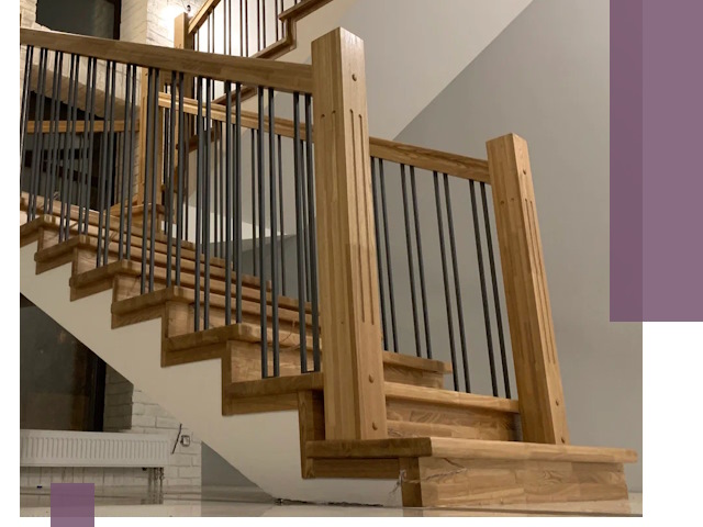 Реставрация деревянных и металлических лестниц в Анжере-Судженске