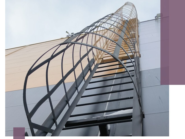 Изготовление и монтаж пожарных лестниц в Анжере-Судженске профессионально