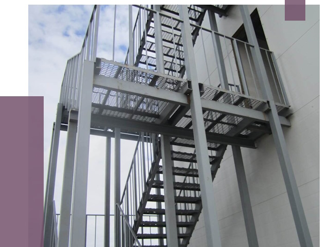 Монтаж пожарных лестниц в Анжере-Судженске от 7795 руб.