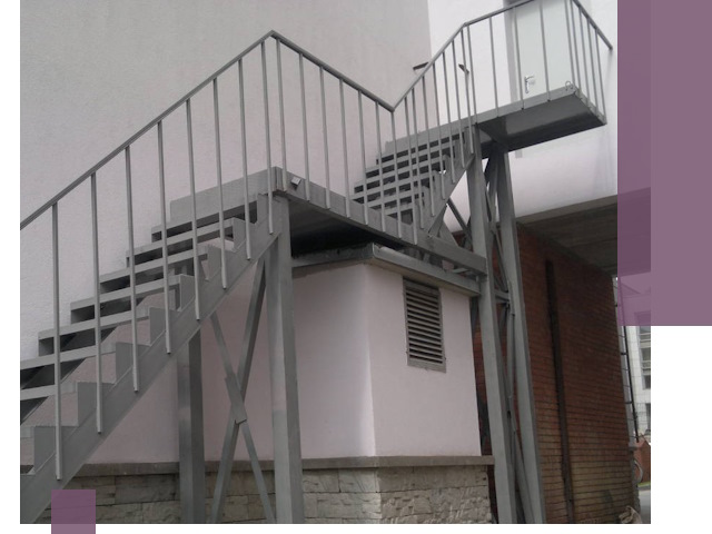 Монтаж пожарных лестниц под ключ в Анжере-Судженске с гарантией качества