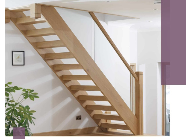 Изготовление деревянных лестниц под ключ в Анжере-Судженске для дома