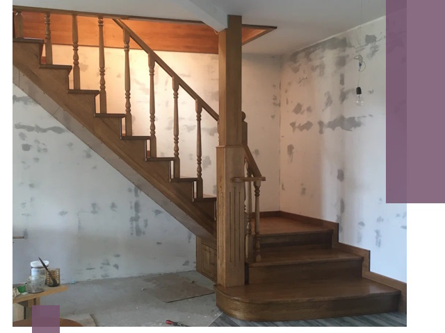 Ремонт деревянных лестниц в Анжере-Судженске: быстро и качественно