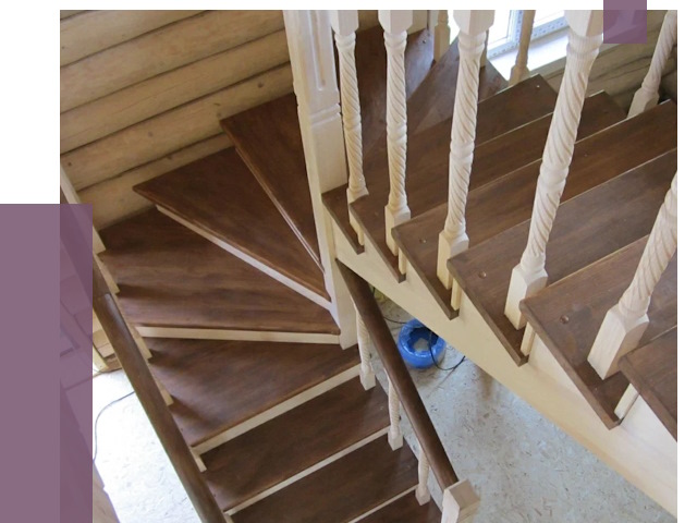 Реставрация деревянных лестниц в Анжере-Судженске от 4308 руб.