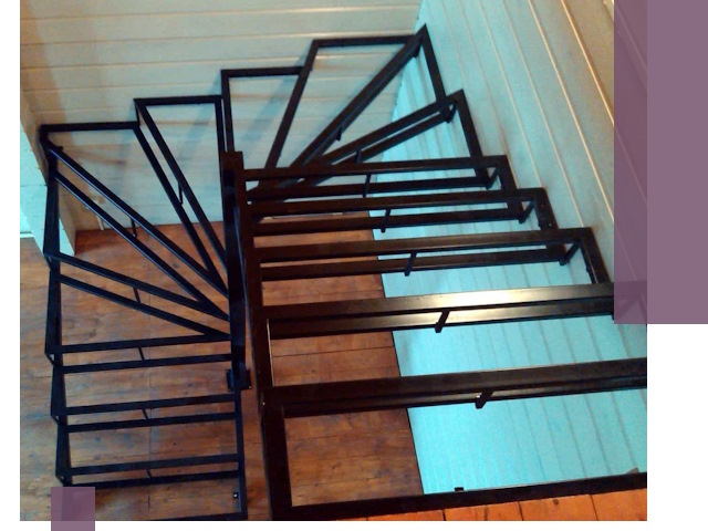 Изготовление металлических лестниц любой сложности в Анжере-Судженске