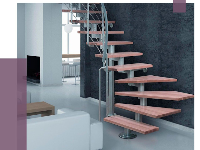 Модульные лестницы в Анжере-Судженске от 16924 руб. — купить в ПРОЛЁТ-Нжр