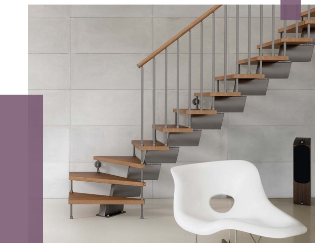 Монтаж модульных лестниц в Анжере-Судженске от 6359 руб. 