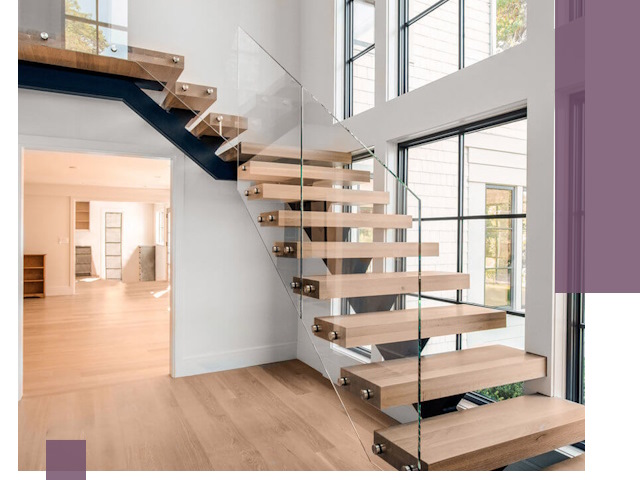 Монтаж модульных лестниц в Анжере-Судженске: срок, качество, гарантия