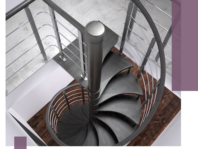 Демонтаж винтовых лестниц в Анжере-Судженске — быстро и безопасно