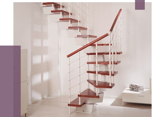 Изготовление лестниц на больцах в Анжере-Судженске от 9744 руб. | ПРОЛЁТ-Нжр