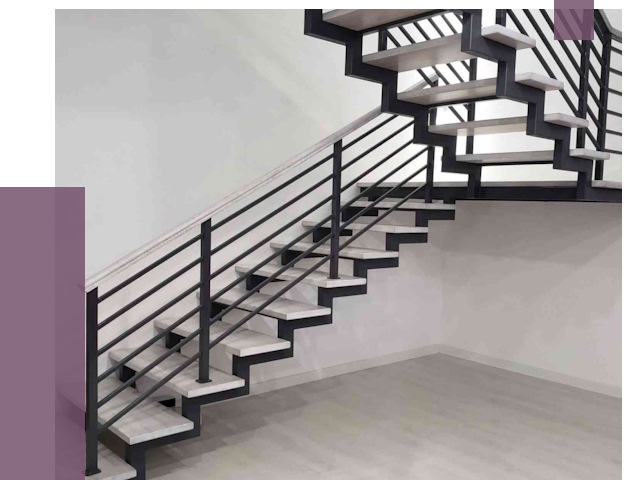 Лестницы на металлокаркасе под ключ в Анжере-Судженске от 12821 руб. | ПРОЛЁТ-Нжр