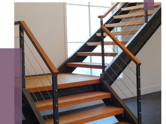 Изготовление лестниц на металлокаркасе в Анжере-Судженске от 18975 руб. | ПРОЛЁТ-Нжр