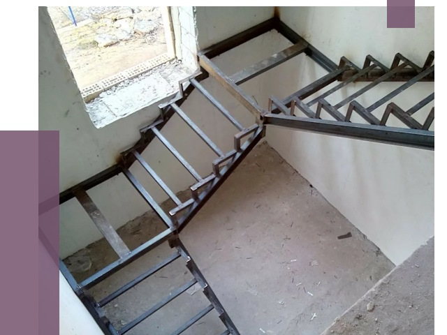 Монтаж лестниц на металлокаркасе в Анжере-Судженске от 12821 руб. — ПРОЛЁТ-Нжр