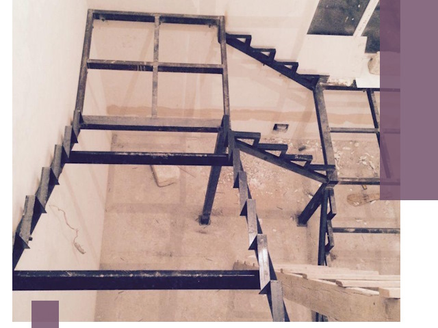 Монтаж лестниц на металлокаркасе в Анжере-Судженске быстро и качественно