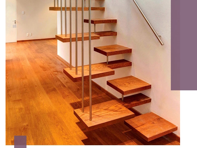 Лестницы «гусиный шаг» на заказ в Анжере-Судженске для узких пространств