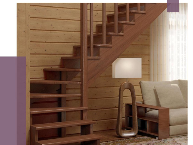 Лестницы эконом класса в Анжере-Судженске от 18309 руб. бюджетные решения