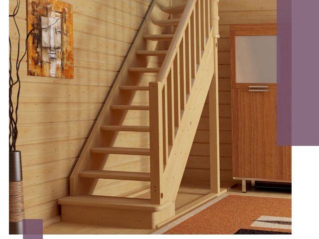 Лестницы эконом класса под ключ в Анжере-Судженске — недорого и быстро