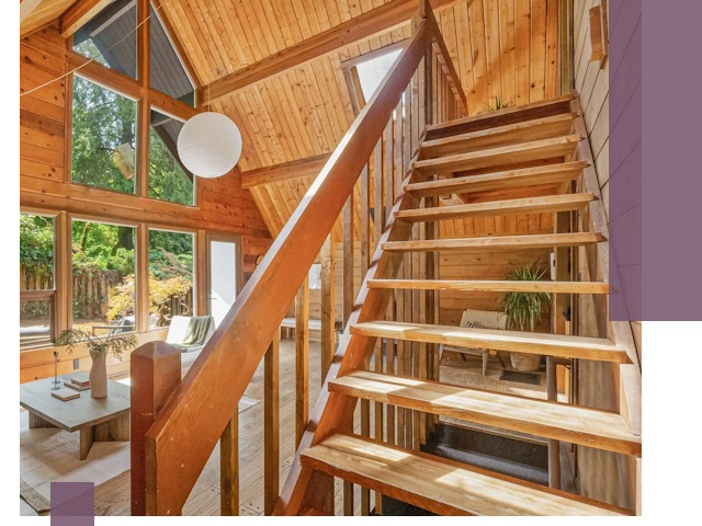 Лестницы для дачи под ключ в Анжере-Судженске — изготовление и монтаж