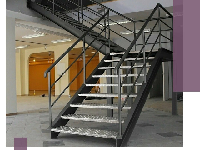 Лестницы для офиса в Анжере-Судженске: изготовление, монтаж, демонтаж