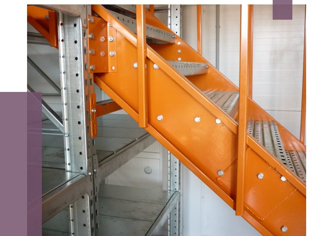 Лестницы для склада в Анжере-Судженске от 76928 руб. — решения | ПРОЛЁТ-Нжр