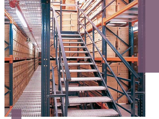 Лестницы складские прочные и безопасные под ключ в Анжере-Судженске