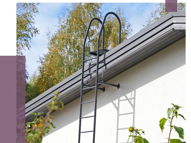 Лестницы на крышу в Анжере-Судженске от 19181 руб. — монтаж и монтаж ПРОЛЁТ-Нжр