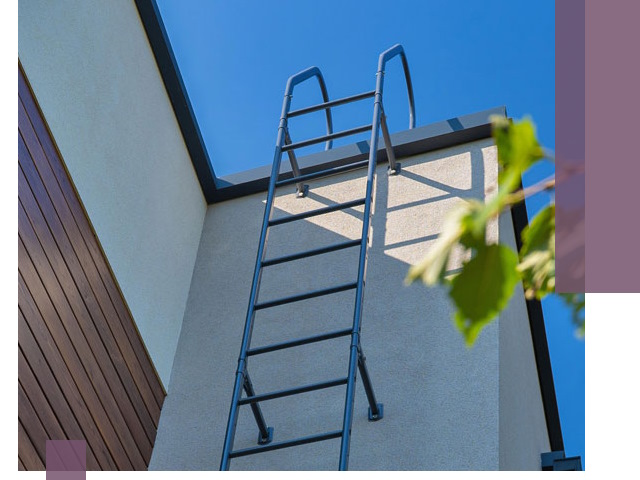 Лестницы на крышу в Анжере-Судженске — изготовление, монтаж, демонтаж