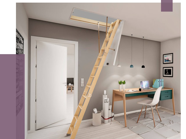 Чердачные лестницы в Анжере-Судженске — от 14616 руб. | ПРОЛЁТ-Нжр