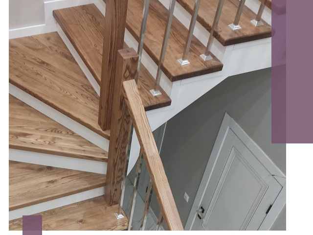 Обшивка металлических лестниц под ключ в Анжере-Судженске