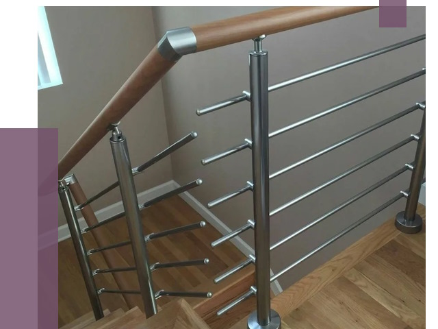 Изготовление перил в Анжере-Судженске от 4616 руб. — перила на заказ | ПРОЛЁТ-Нжр