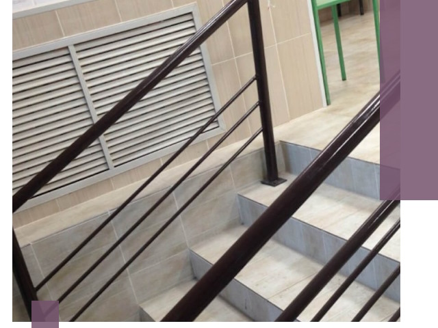 Изготовление перил из металла под ключ в Анжере-Судженске