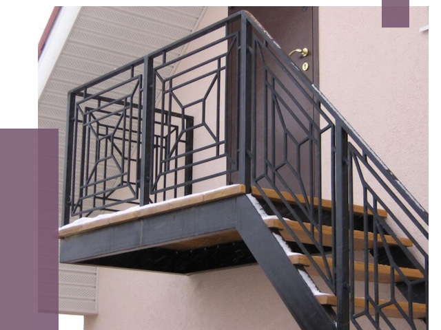 Металлические перила в Анжере-Судженске от 4308 руб.  | ПРОЛЁТ-Нжр
