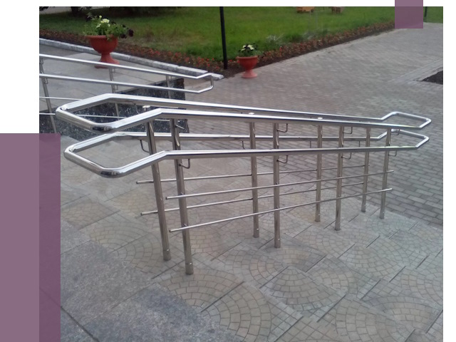 Перила для инвалидов в Анжере-Судженске от 7611 руб. под ключ | ПРОЛЁТ-Нжр