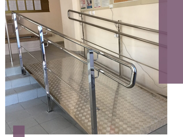Перила для инвалидов в Анжере-Судженске — надежные поручни и ограждения