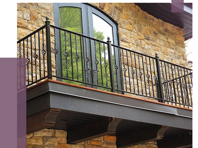 Балконные ограждения в Анжере-Судженске от 8052 руб. — купить | ПРОЛЁТ-Нжр