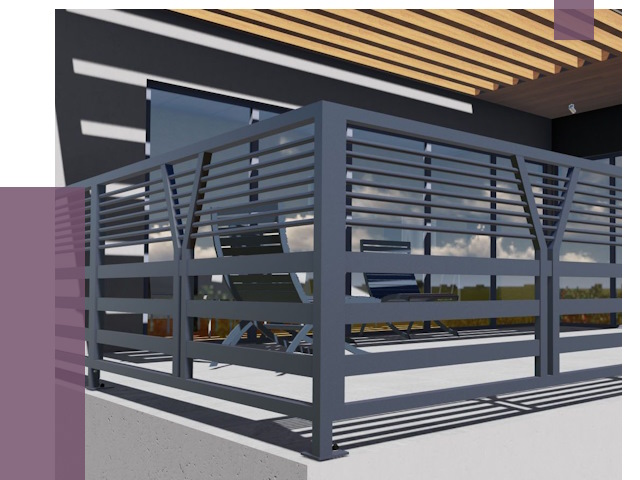 Изготовление балконных ограждений в Анжере-Судженске от 10770 руб. | ПРОЛЁТ-Нжр