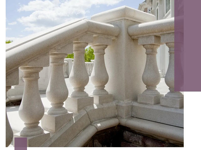 Балюстрады из металла и камня под ключ в Анжере-Судженске