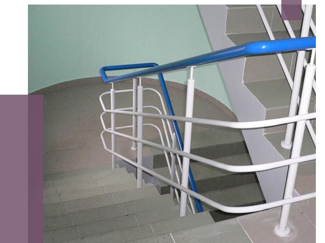 Перила в подъезде в Анжере-Судженске — установка и замена от 7436 руб. | ПРОЛЁТ-Нжр