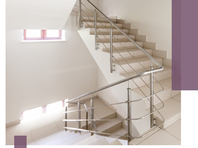 Установка и замена перил в подъезде в Анжере-Судженске