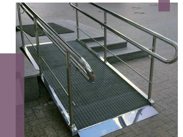 Монтаж пандусов для инвалидов в Анжере-Судженске от 8636 руб. под ключ | ПРОЛЁТ-Нжр