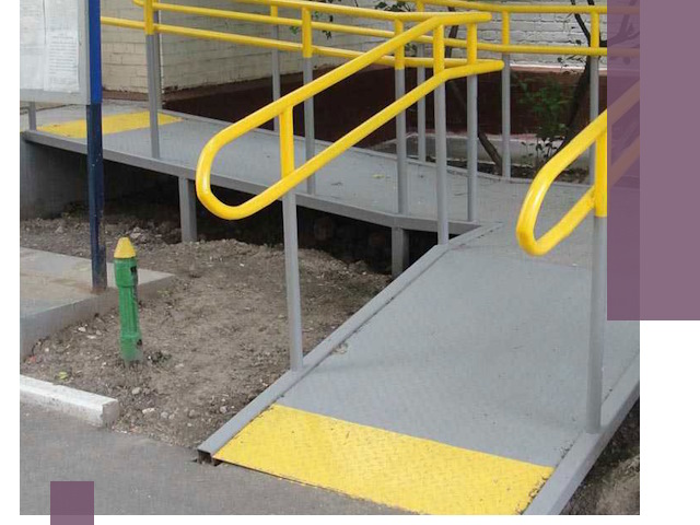 Монтаж пандусов для инвалидов в Анжере-Судженске — быстро и качественно