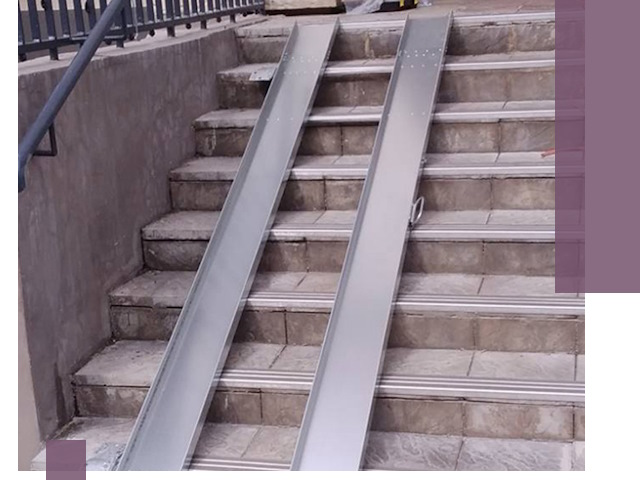 Демонтаж откидных пандусов профессионально в Анжере-Судженске