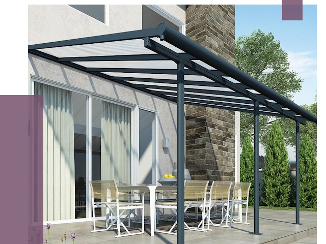 Навесы пристенные в Анжере-Судженске от 9129 руб. — монтаж и установка | ПРОЛЁТ-Нжр