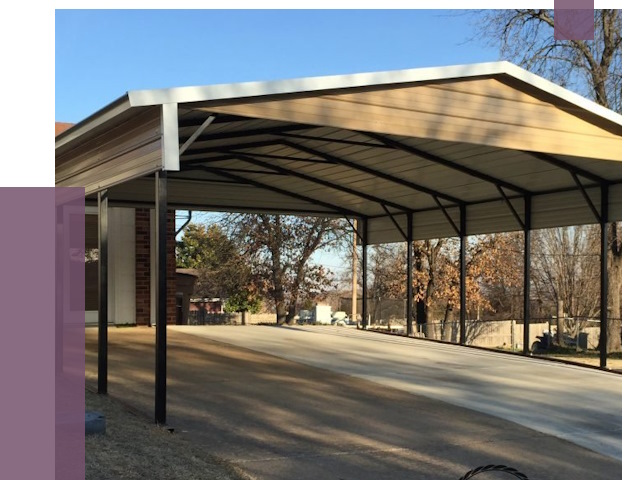 Двускатные навесы в Анжере-Судженске от 8052 руб.  | ПРОЛЁТ-Нжр