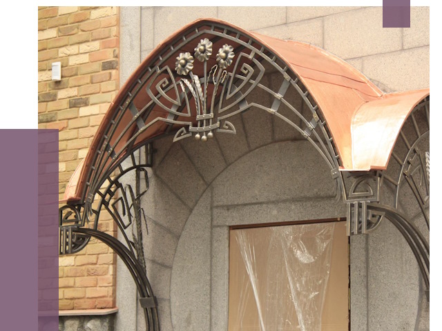 Арочные козырьки в Анжере-Судженске от 14616 руб. 