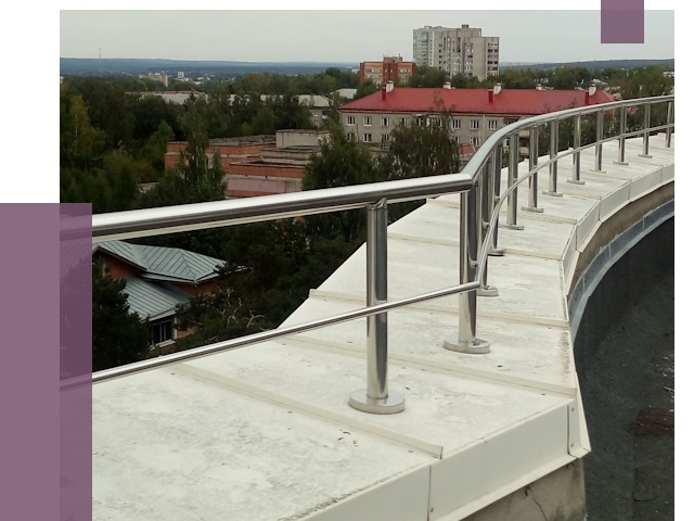 Парапеты и ограждения кровли в Анжере-Судженске от 4975 руб. 
