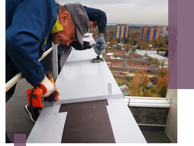 Монтаж парапетов в Анжере-Судженске — установка прочных металлических ограждений