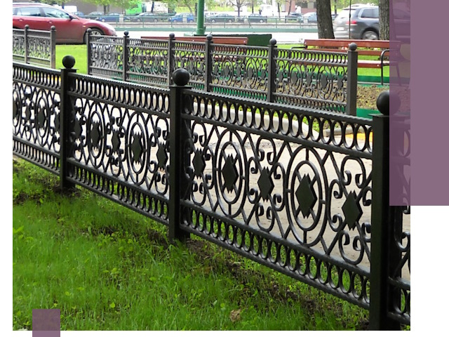 Секционные газонные ограждения под ключ в Анжере-Судженске