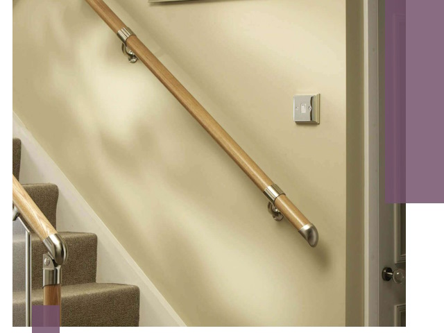 Монтаж пристенных поручней профессионально в Анжере-Судженске