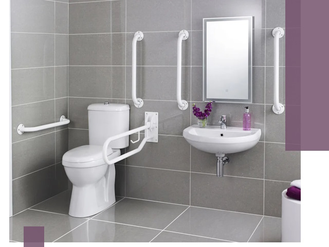 Поручни для санузлов в Анжере-Судженске: установка, ремонт и монтаж